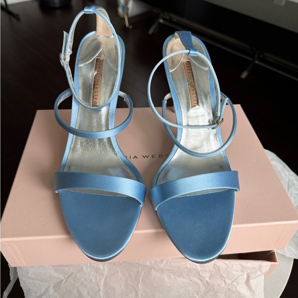 Sophia Webster ‘Rosalind’ Heeled Sandals. Women's, Light Blue- Size 44 - Picture 3 of 13